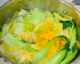 【簡単】チンゲン菜とレタスの中華スープ作り方5写真