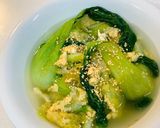 【簡単】チンゲン菜とレタスの中華スープ作り方6写真
