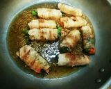 アスパラと人参の豚肉ロール巻き♪作り方5写真