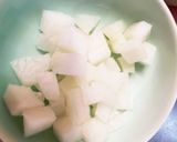 レンジ根菜春雨の梅オイスター温野菜サラダ作り方1写真