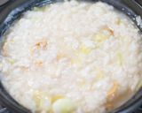 自家製干し貝柱で作る♪帆立の中華粥作り方5写真