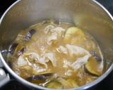 簡単！茄子と豚生姜のお味噌汁作り方4写真