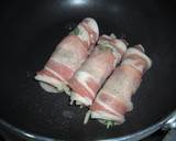 豚肉と新生姜の大葉くるり巻き作り方3写真