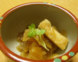 カブと油揚げの煮物作り方12写真