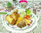 朝ごパ～ン❢すり胡麻蜂蜜トースト～\♡/作り方4写真
