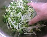 混ぜるだけで美味☆　大根と豆苗のサラダ作り方2写真