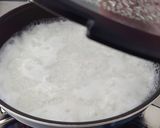 フライパンで炊くご飯。アレンジご飯ピザ作り方3写真
