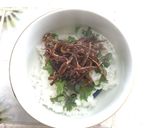 いかなごくぎ煮のお茶漬け作り方3写真