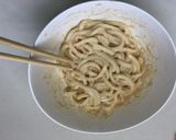 和えるだけで簡単！明太子うどん作り方3写真