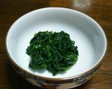 介護食！ほうれん草の鯛味噌あえ！作り方2写真