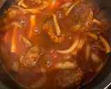 簡単！時短！煮込みハンバーグ作り方4写真