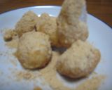 越後　ふんわり名人　きなこ餅　追いきなこ作り方3写真