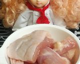 リカちゃん♡練りゴマで下味*からあげ作り方1写真