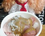 リカちゃん♡練りゴマで下味*からあげ作り方4写真