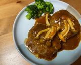 簡単(^^)煮込みデミハンバーグ作り方11写真