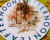 簡単♪無限大根！！大根梅青じそサラダ☆★作り方3写真