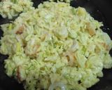 チーズ風味米粉お好み焼き！チーズものせて作り方6写真