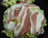 チーズ風味米粉お好み焼き！チーズものせて作り方7写真