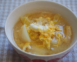 白菜と卵のお味噌汁♪ほっとする甘さ作り方6写真