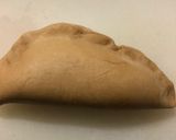型に入れたクリームチーズのアイデアパン作り方10写真