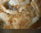 豚こま肉で☆青じそドレッシングのおろし焼作り方14写真