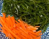 高野豆腐と切り昆布の煮物作り方1写真