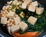 高野豆腐と切り昆布の煮物作り方5写真