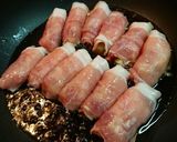 簡単！【肉巻ポテトてり焼き・レモン添え】作り方6写真