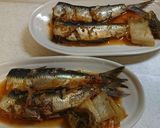 イワシのキムチ煮作り方6写真