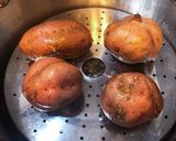 しっとり簡単離乳食☆蒸し安納芋作り方3写真