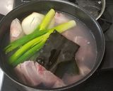 あっぱの骨付き豚カルビキムチチゲ作り方1写真
