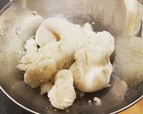 低糖質★カリフラワーピザ生地♪生から！作り方5写真