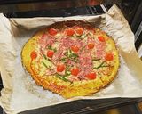 低糖質★カリフラワーピザ生地♪生から！作り方10写真
