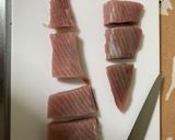 まぐろとアボカドのレモン醤油かけ作り方1写真