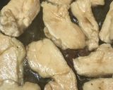 鶏むね肉＆スプラウト●あま酢の煮込み焼き作り方2写真