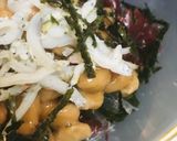 毎日の納豆●海藻サラダ＆しらすで作り方3写真