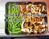 もも肉と舞茸のバターにんにく炒め作り方3写真