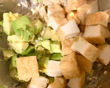アボカドと厚揚げ タルタル？白和え？作り方5写真