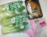 チンゲン菜と舞茸炒め♪簡単野菜炒め作り方1写真