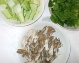 チンゲン菜と舞茸炒め♪簡単野菜炒め作り方3写真
