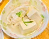 鍋の素で簡単☆餃子/肉団子スープ♪作り方5写真