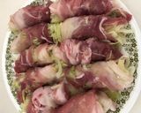 ★レンジで!豚肉のキャベツ巻き★作り方3写真