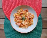 【余り物・簡単】キャベツのケチャップ炒め作り方4写真