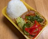 カレー風味ウインナー塩焼きそば♫お弁当にも作り方6写真