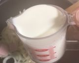 牛乳で作るクリームパスタ作り方4写真