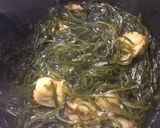 ホタテと切り昆布の煮物作り方4写真