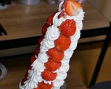 いちごパフェ　お家で特大苺パフェに挑戦　作り方30写真