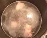 鶏肉とネギの鶏白湯、中華風雑炊(おじや)作り方1写真