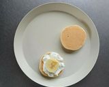1歳の誕生日☆苺のバースデーパンケーキ。作り方3写真