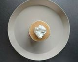 1歳の誕生日☆苺のバースデーパンケーキ。作り方5写真